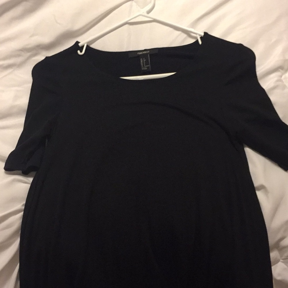 Black Tee Shirt Shift Dress